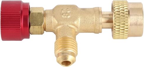CHICIRIS Valve Control Brass Reliable and Durable for Refrigerant Charging Hose R410A for HVAC Technicians in Saudi Arabia
