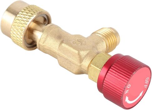 CHICIRIS Valve Control Brass Reliable and Durable for Refrigerant Charging Hose R410A for HVAC Technicians in Saudi Arabia