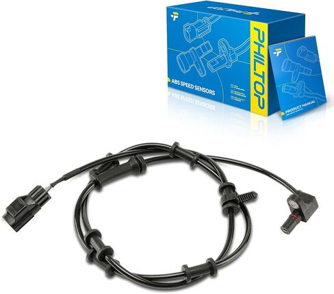 PHILTOP 970088 Front Side ABS Wheel Speed Sensor Compatible with 2003-2005 Dodge Ram 2500, 2003-2005 Dodge Ram 3500 in Saudi Arabia