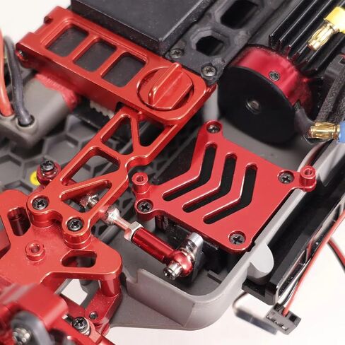 قطع غيار زواحف RC لـ Mjx for Hyper Go 16207 16208 16209 16210 H6V3 M162 M163 1/16 ملحقات ترقية معدنية للسيارة بجهاز تحكم عن بعد (فضي) in Saudi Arabia