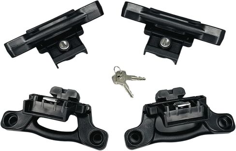 Strong Truck Bed Locking Set Consistent F350 F450 Strong Duty Secure Cargo Stabilization Permanent Metal Construction in Kuwait