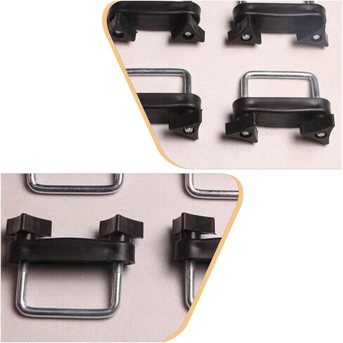 Luggage Rack Accessories Van Mounting Fitting Roof Clamps Flat Car Lock Nuts Installation Accessory The in Saudi Arabia
