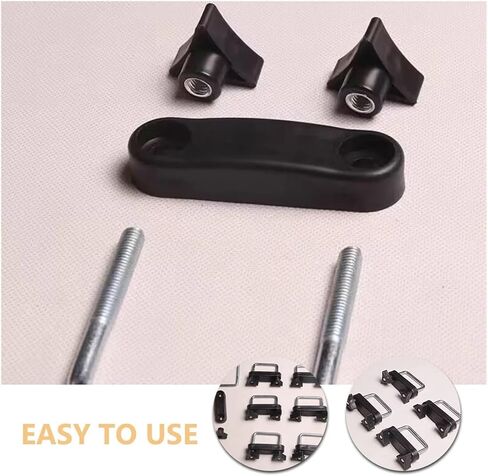 Luggage Rack Accessories Van Mounting Fitting Roof Clamps Flat Car Lock Nuts Installation Accessory The in Saudi Arabia