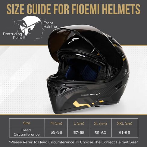 Modular Motorcycle Helmet | Black Medium Large XL | Extra Tinted Visor + Ski Mask | DOT Approved Full Face Flip Up | Dual Visor for Men & Women in Saudi Arabia