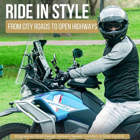 Modular Motorcycle Helmet | Black Medium Large XL | Extra Tinted Visor + Ski Mask | DOT Approved Full Face Flip Up | Dual Visor for Men & Women in Saudi Arabia