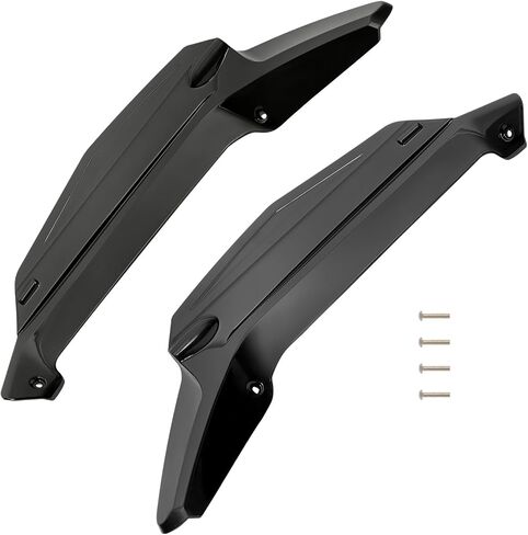 waltyotur Motorcycle Dark Smoke Wind Deflectors Side Windshield Windscreen Replacement for GL1800 2018-2024 in Saudi Arabia