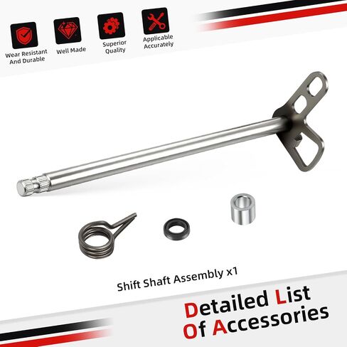 MOTO1988 Gear Shifter Shift Shaft Assy for Yamaha Raptor 700 700R YFM700 2006 to 2024 1S3-18101-10-00 in Saudi Arabia