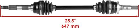 Caltric Front Right/Left Complete Cv Joint Axle Compatible with Kawasaki 39158-1102 59266-0034 in Kuwait
