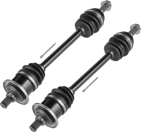 Caltric Front Right and Left Complete Cv Joint Axle Compatible with Arctic Cat 400 2X4 4X4 2002-2004 in Kuwait