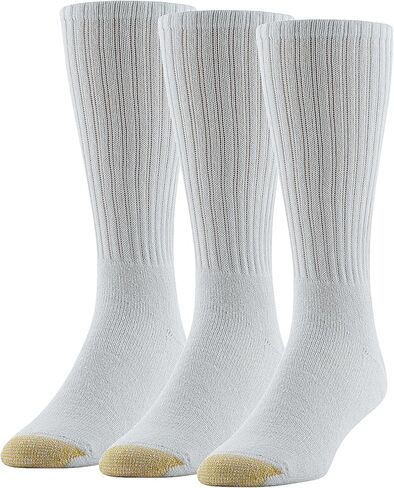 GOLDTOE Men's Ultra Tec Performance Crew Athletic Socks, Multipairs in Kuwait