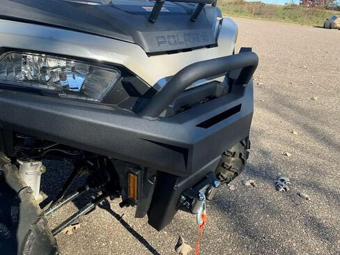واقي فرشاة المصد الأمامي - متوافق مع Polaris Sportsman 450/570 (2021-2024) - حماية مركبة للخدمة الشاقة - منطق رباعي in Kuwait