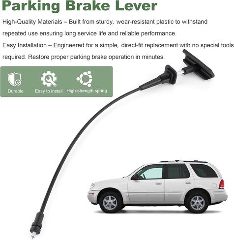 Parking Brake Release Handle 15025402 15027989 for 1995-2004 Chevrolet S10/GMC Sonoma,1995-2005 Chevrolet Blazer/GMC Jimmy,Oldsmobile Bravada 1996-1997 in Saudi Arabia