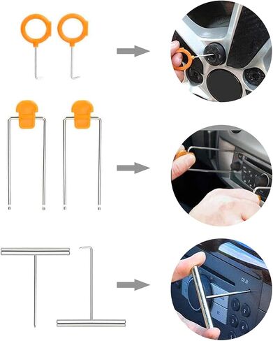 21 Pieces Stainless Steel Application Puller Set,68 inches Automotive Tool Kit with Long Handle-Pull Hook J-Hook in Saudi Arabia