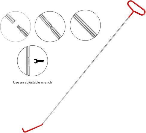 21 Pieces Stainless Steel Application Puller Set,68 inches Automotive Tool Kit with Long Handle-Pull Hook J-Hook in Saudi Arabia