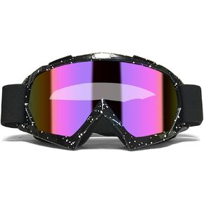 نظارات الدراجات النارية نظارات ATV UTV MX نظارات ركوب الطرق الوعرة، نظارات التزلج ضد الرياح والغبار ومقاومة للخدش ومضادة للأشعة فوق البنفسجية in Kuwait