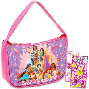 Disney Princess Purse for Girls - Dress-Up Bundle with Stylish Girls' Handbag Plus Stickers, More | Disney Princess Accessories for Kids in Saudi Arabia