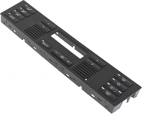 ملحقات السيارة المتوافقة مع BMW M5 E39 2000 2001 2002 2003 سيارة AC لوحة التحكم في المناخ تكييف الهواء غطاء زر التبديل 64118375645 in Kuwait
