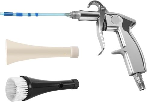 Car Clening Gun,High-Pressure Air Blow Gun for Professiona, Heavy-Duty Air Gun with Tapered Nozzle for Quick Dust & Water Blasting,Works with Air Compressor, Wheels & Interior Cleaning in Saudi Arabia