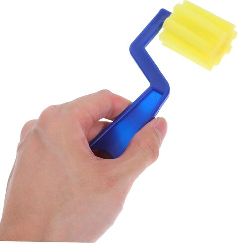 Veemoon 12pcs Sponge Painting Stamps Set for Kids Easy to Clean Roller Brushes for DIY Crafts and Early Learning Art Projects in Saudi Arabia
