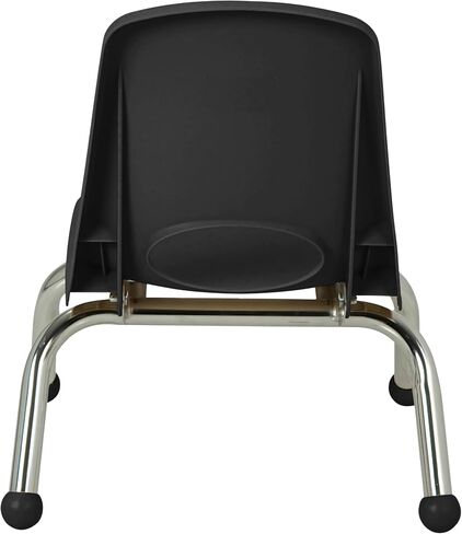 FDP 16" School Stack Chair,Stacking Student Seat with Chromed Steel Legs and Swivel Glides; for Classroom, Homeschool or Office - Red, 11560-RD in Saudi Arabia