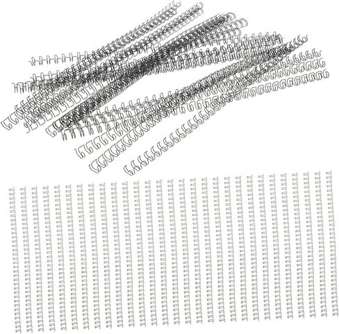 Housoutil 100pcs Double Binding for Notebooks Photo Albums Projects Loose Leaf for Home Office and School Use in Saudi Arabia