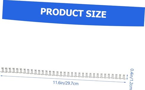 Housoutil 100pcs Double Binding for Notebooks Photo Albums Projects Loose Leaf for Home Office and School Use in Saudi Arabia