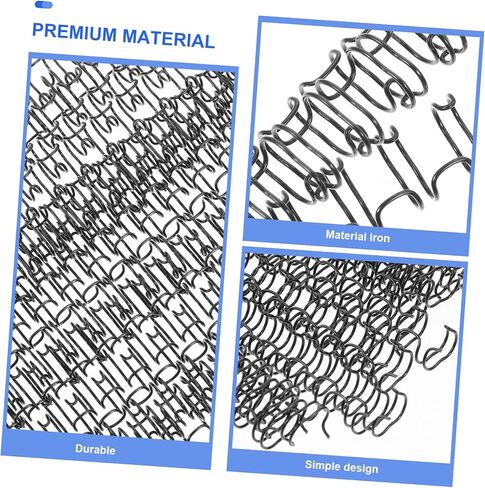 Housoutil 100pcs Double Binding for Notebooks Photo Albums Projects Loose Leaf for Home Office and School Use in Saudi Arabia