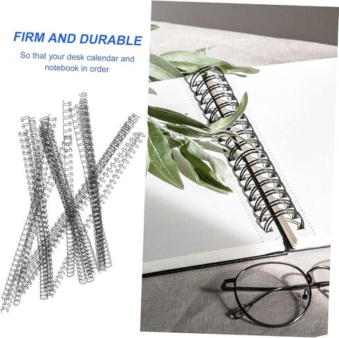 Housoutil 100pcs Double Binding for Notebooks Photo Albums Projects Loose Leaf for Home Office and School Use in Saudi Arabia