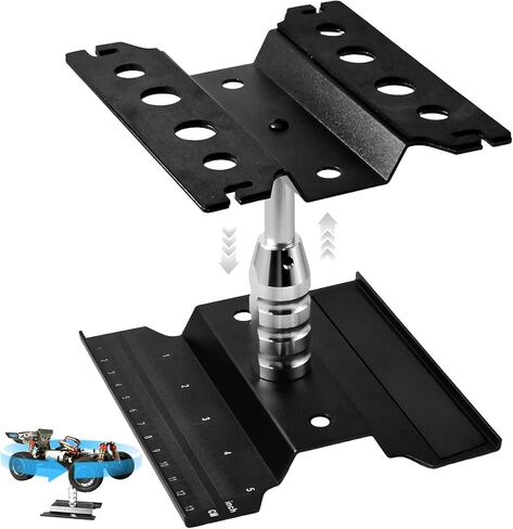 Rc Car Stand with Lit Lower Adjustable & 360'Rotatable, Rc Stand Repair Station with Shock Holder for TraxxasTRX4 Arrma Losi Axial Hsp Hbx Mix Wltoys, Wrenching On 1/8 1/10 1/12 1/14 Rc Rig Green in Saudi Arabia