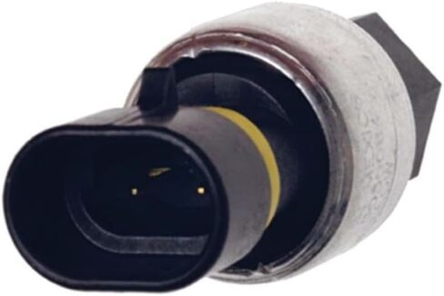 KarParts360 for GMC Savana 3500 2000-2007 Air Conditioning Clutch Cycling Switch | Female Connector | Oval Shape Connector | Excluded Mounting Bracket | Male Terminal in Saudi Arabia