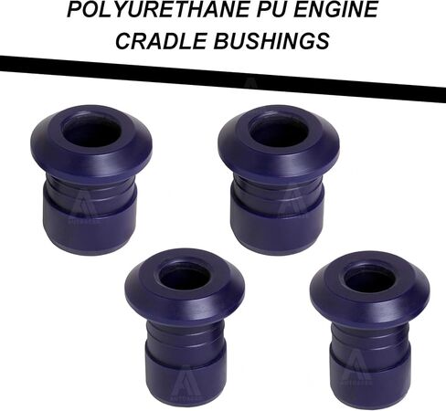 Front Subframe Crossmmber Engine Cradle Polyurethane Bushings with Sleeves Kit of 8 Pieces - Compatible with Rogue 2008-2019 & JUKE LEAF 2011-2017. 54400-JG00A, 54400-JG32A in Saudi Arabia