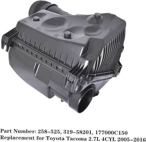 WFLNHB Air Filter Cleaner Box Assembly Housing Replacement for Toyota Tacoma 2.7L 4CYL 2005-2016 17700-0C150 in Kuwait