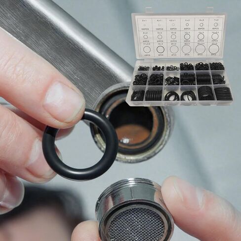 770pcs O Ring Assortment Kit for Auto Repairs Plumbing Air Conditioning Comprehensive Set for Professional and DIY Use in Saudi Arabia