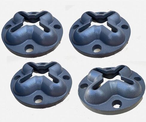 مجموعة مرساة سلسلة شديدة التحمل على الأرض - مجموعة أوعية سحب الجسم الأوتوماتيكية 10 طن لآلة الإطار، وإصلاح الاصطدام، وألواح تثبيت أرضية مزورة مع مسامير، وأداة استقامة إطار الجسم in Kuwait