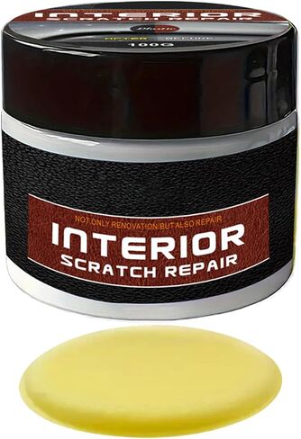 Car Interior Scratch Remover, Multipurpose Dashboard Scratch Repair Kit, Vehicle Parts Restorer, Car Parts Refurbish Wax for Minor Scratches in Kuwait