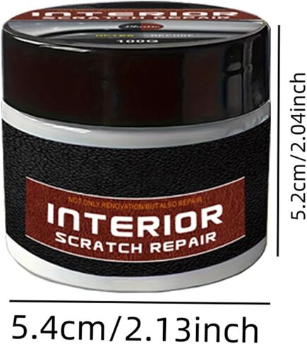 Car Interior Scratch Remover, Multipurpose Dashboard Scratch Repair Kit, Vehicle Parts Restorer, Car Parts Refurbish Wax for Minor Scratches in Kuwait