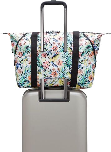 Kipling Women's Art Medium Tote Bag, Lightweight Large Weekender, Travel Handbag in Kuwait