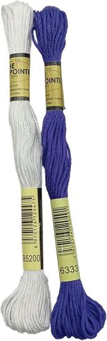 مجموعات تطريز عيد الميلاد من Howie's Needlepoint Needlepoint، مجموعات بداية نمط التطريز المطبوع 18CT، مجموعات قماش أنماط مختومة (ندفة الثلج 4، 4x4 بوصة) in Kuwait