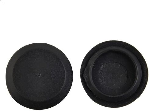 60 Piece Plastic Flush Mount Hole Assortment for Auto Body Sheet Metal Includes Depressed Center and Flush Types in Black Fits 3/8 1/2 3/4 7/8 Inch Hole Sizes in Saudi Arabia