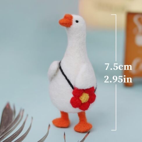 Cute Penguin Needle Felting Kit, DIY Crafts for Adults Women, Hobby Kit with Felting Supplies, Needles, Wool and Tools for Beginners, Adult Craft in Saudi Arabia