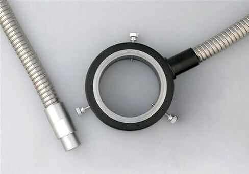 AmScope FB-YL ملحق مزدوج من الألياف الضوئية ذات الرقبة المنحنية لإضاءة المجهر in Kuwait
