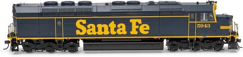 Athearn HO FP45 w/DCC & Sound ATSF #5943 ATHG18375 HO القاطرات in Kuwait