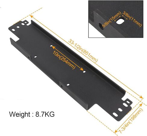 for Jeep for Wrangler 1987-1995 1997-2006 Yj Tj 2-Door Steel Winch Mounting Plate Lb Left Right Front Upper Lower in Kuwait