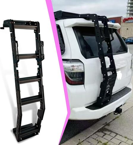 Double Layer Back Ladder Summit Hatch Ladder fits for Toyota 4Runner 2010-2023 in Saudi Arabia