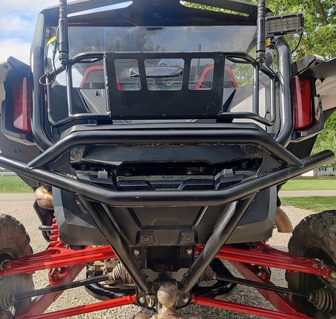 ECOTRIC Cargo Bed Tailgate Compatible with 2019-2024 Honda Talon 1000R Talon 1000X Talon 1000 X-4 Heavy Duty Steel Rear Bed Enclosure Rack in Saudi Arabia
