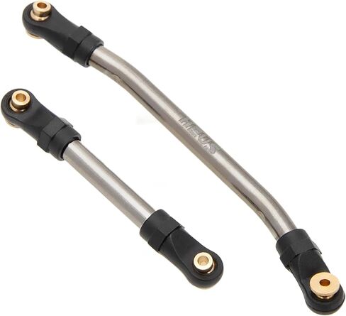 مجموعة روابط هيكل معدنية عالية التخليص من MEUS Racing SCX24 ووصلات توجيه لمحور SCX24 لكزس GX470 1/24 RC الزاحف (سبائك التيتانيوم) in Saudi Arabia
