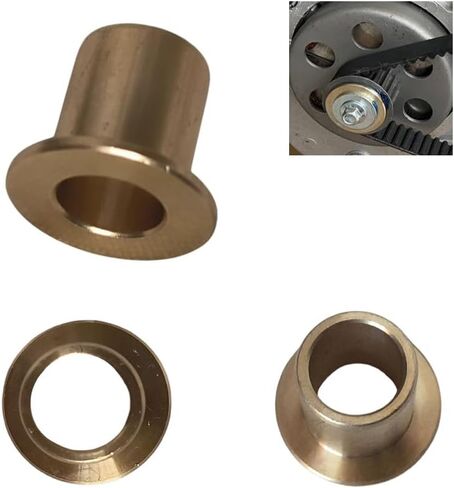 Bike Engine Clutch Bell Drum Brushing Sleeve 100cc 4 Stroke Engine Kit Flange Bearing Parts Mini Bicycle Engine Starting Clutch Transmision Bicycle Install Gas Engine (Brushing Sleeve) in Saudi Arabia