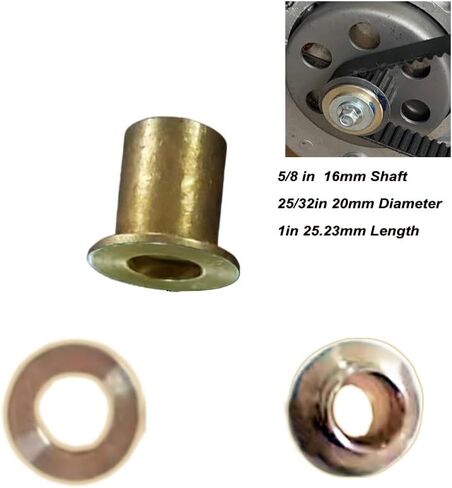 Bike Engine Clutch Bell Drum Brushing Sleeve 100cc 4 Stroke Engine Kit Flange Bearing Parts Mini Bicycle Engine Starting Clutch Transmision Bicycle Install Gas Engine (Brushing Sleeve) in Saudi Arabia