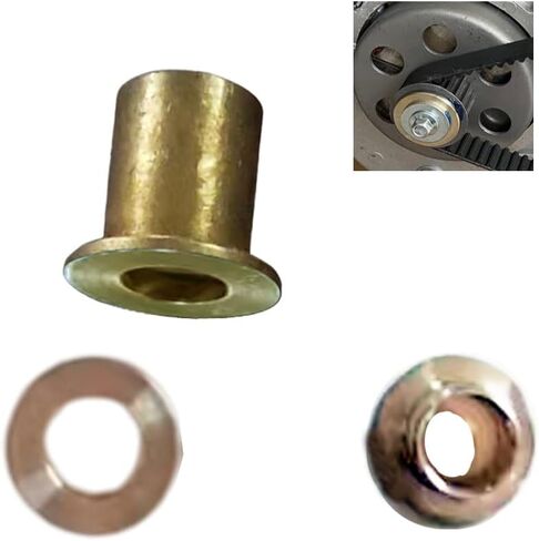 Bike Engine Clutch Bell Drum Brushing Sleeve 100cc 4 Stroke Engine Kit Flange Bearing Parts Mini Bicycle Engine Starting Clutch Transmision Bicycle Install Gas Engine (Brushing Sleeve) in Saudi Arabia