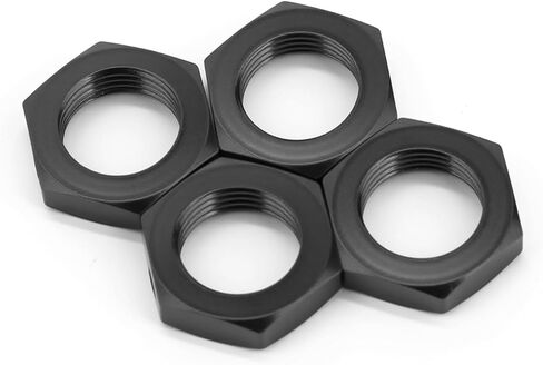 Aluminum Alloy 17mm Wheel Hex Nut Upgrade Part for Arrma 1/8 Typhon 3s 1/10 Big Rock V3 (Red) in Saudi Arabia
